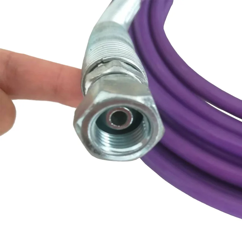 china supplier nylon hose r8 wire high pressure airless paint spray hose