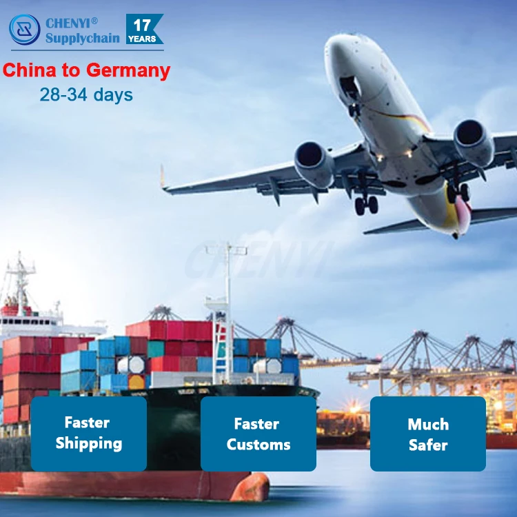 Fast DDP Logistics Shipping Service Provider Sea Air Freight Forwarder Agent From China To Germany