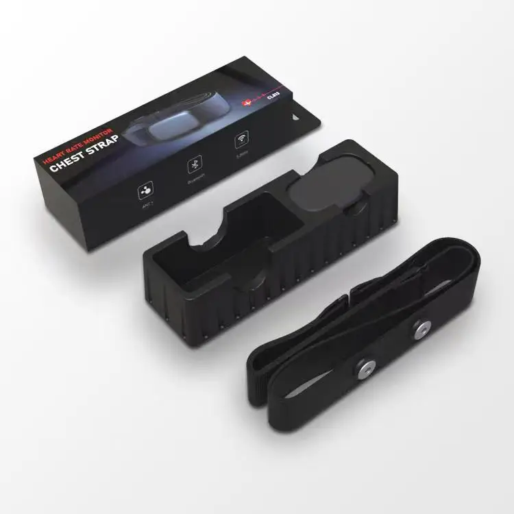 Newest 3-in-1 Bluetooth5.0 ANT+ 5.3Khz Heart Rate Monitor Chest Band Pulse Sensor For Group Training GYM Club Sport