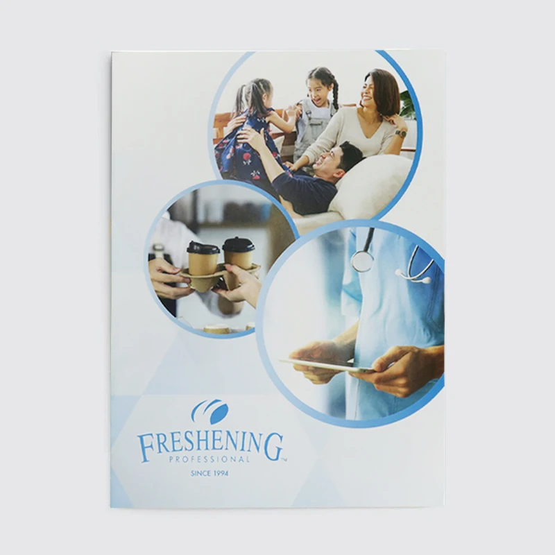 Custom Printing Coated Paper Catalogue Magazines Brochures Folding Flyer Pamphlet Booklet Instruction Manual Leaflet