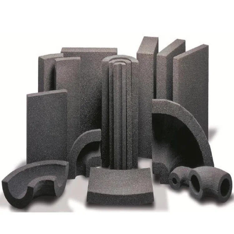 
Underground Applied Waterproof Black Foam Glass Tube Insulation 
