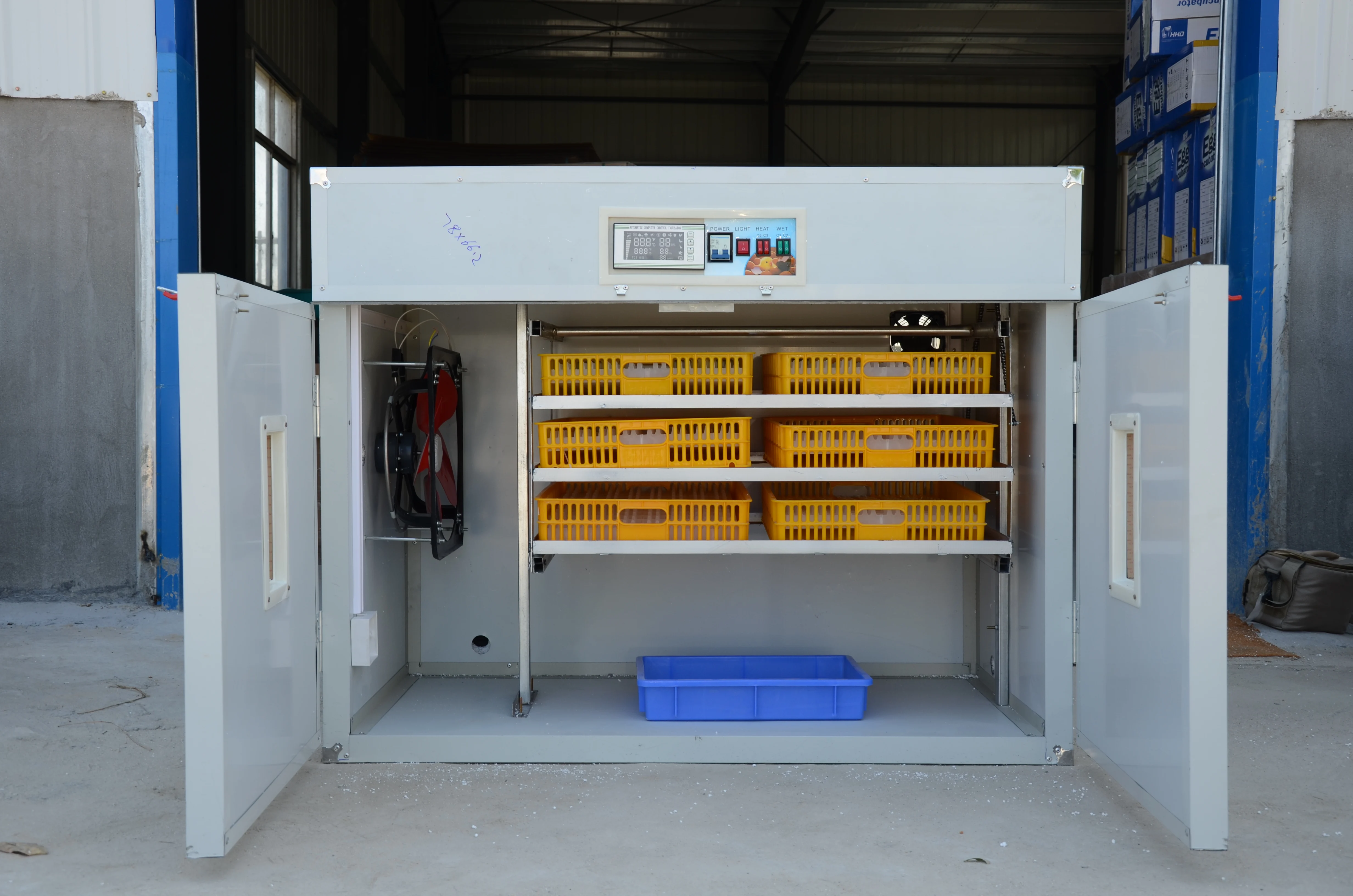 Multiple model selection fully automatic 528 eggs incubator for chicken quail duck eggs incubator