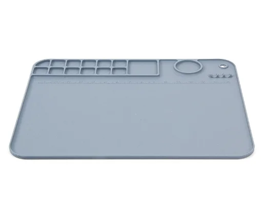 Silicone paint mat personalized custom art craft mat for kids lovely color dinning table water silicone paint mat