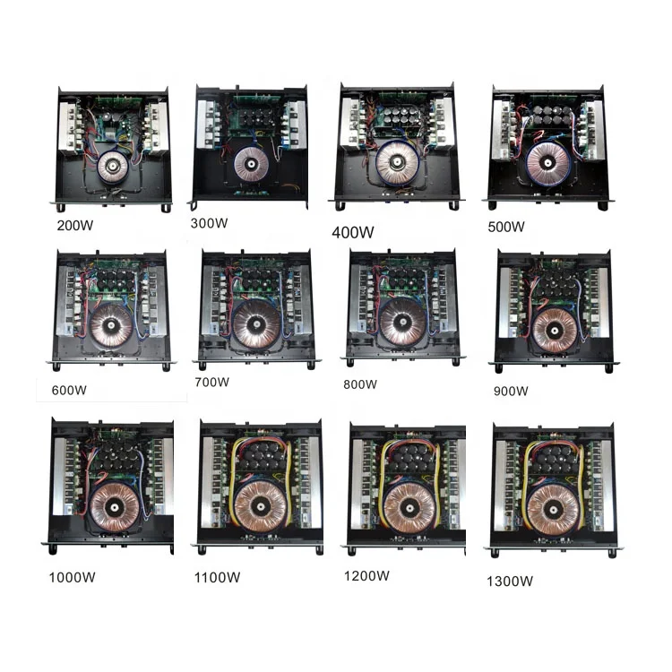 PL Series Professional Sound System Power Amplifier Pa 2CH Power Supply Amplifier For Home-ued