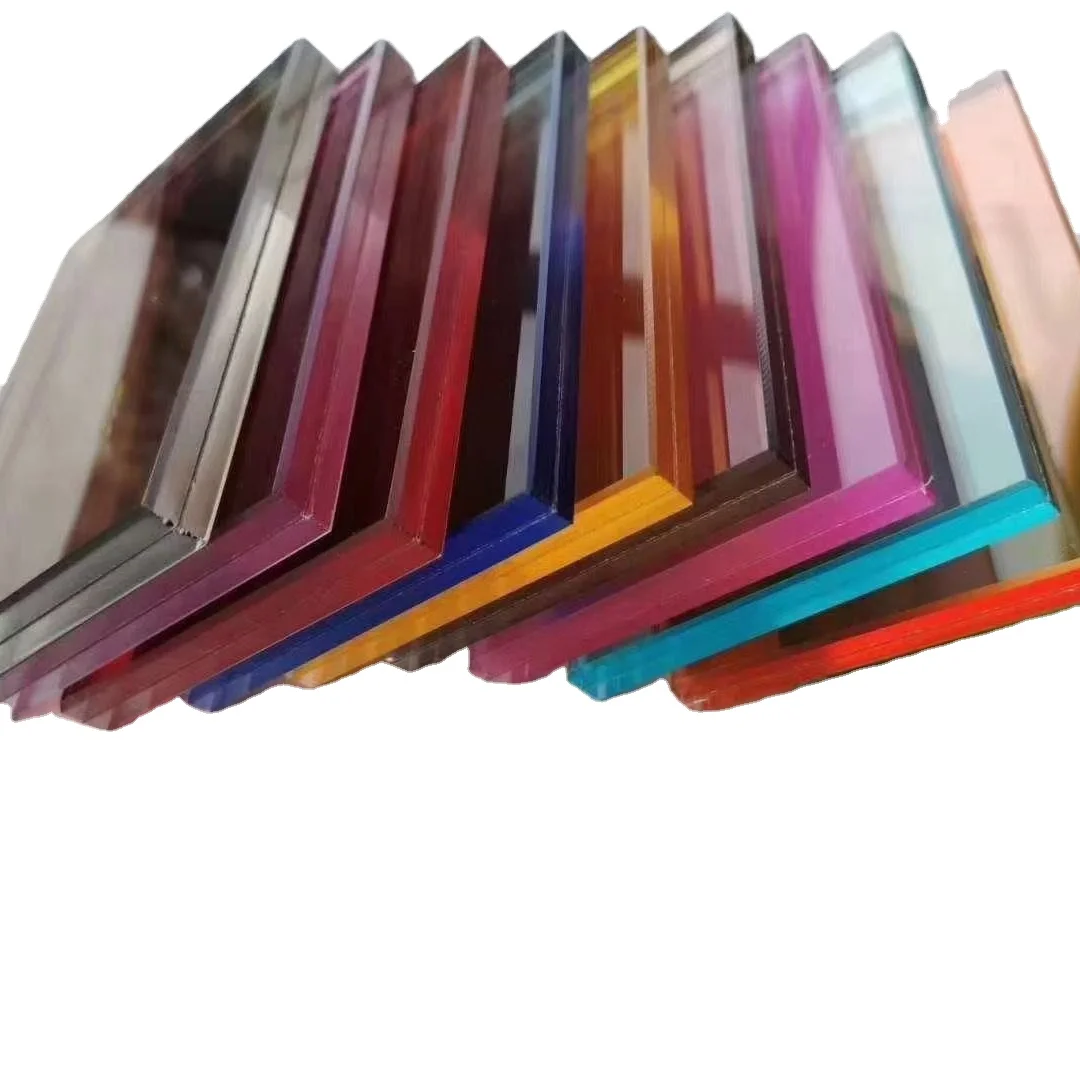Made In China Superior Quality  Laminated Glass Manufactures 6.38mm-16.38mm Tinted Laminated Glass Sheet For Canopy