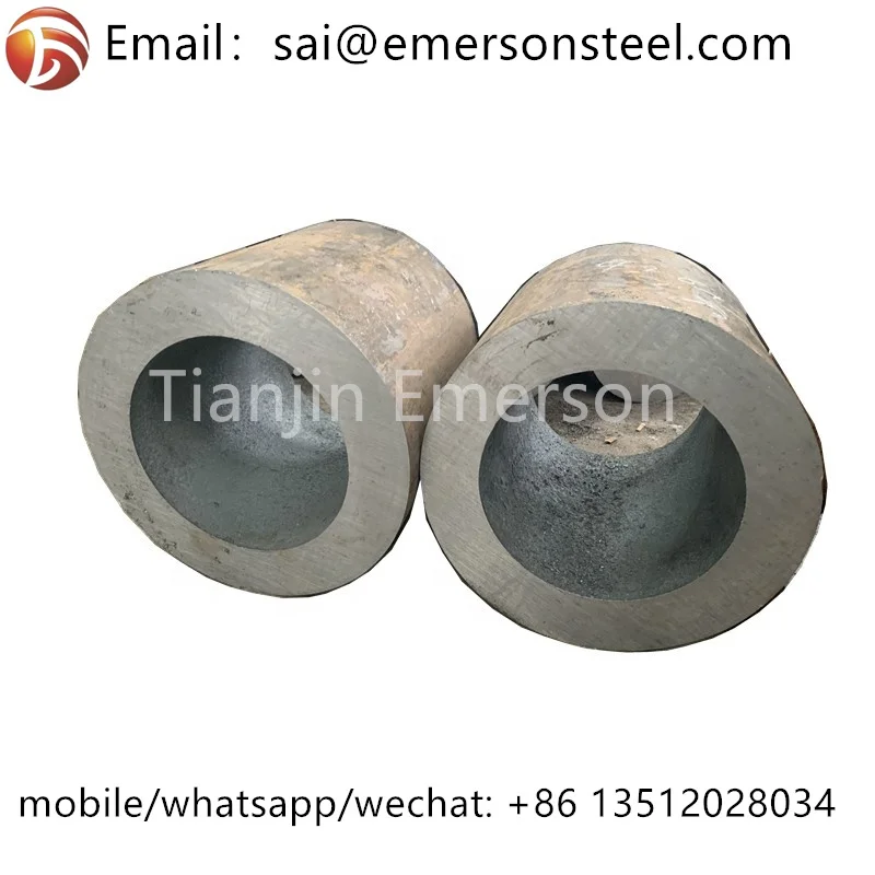 s45c Seamless Carbon Steel Pipe Aisi1045 1020 Hollow Bar Cutting