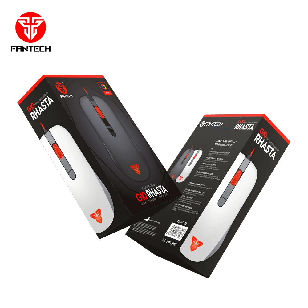 Wholesale Best Selling Fantech G10 RHASTA 4D Pro Gaming Mouse with Ergonomic Design and Lightweight Material