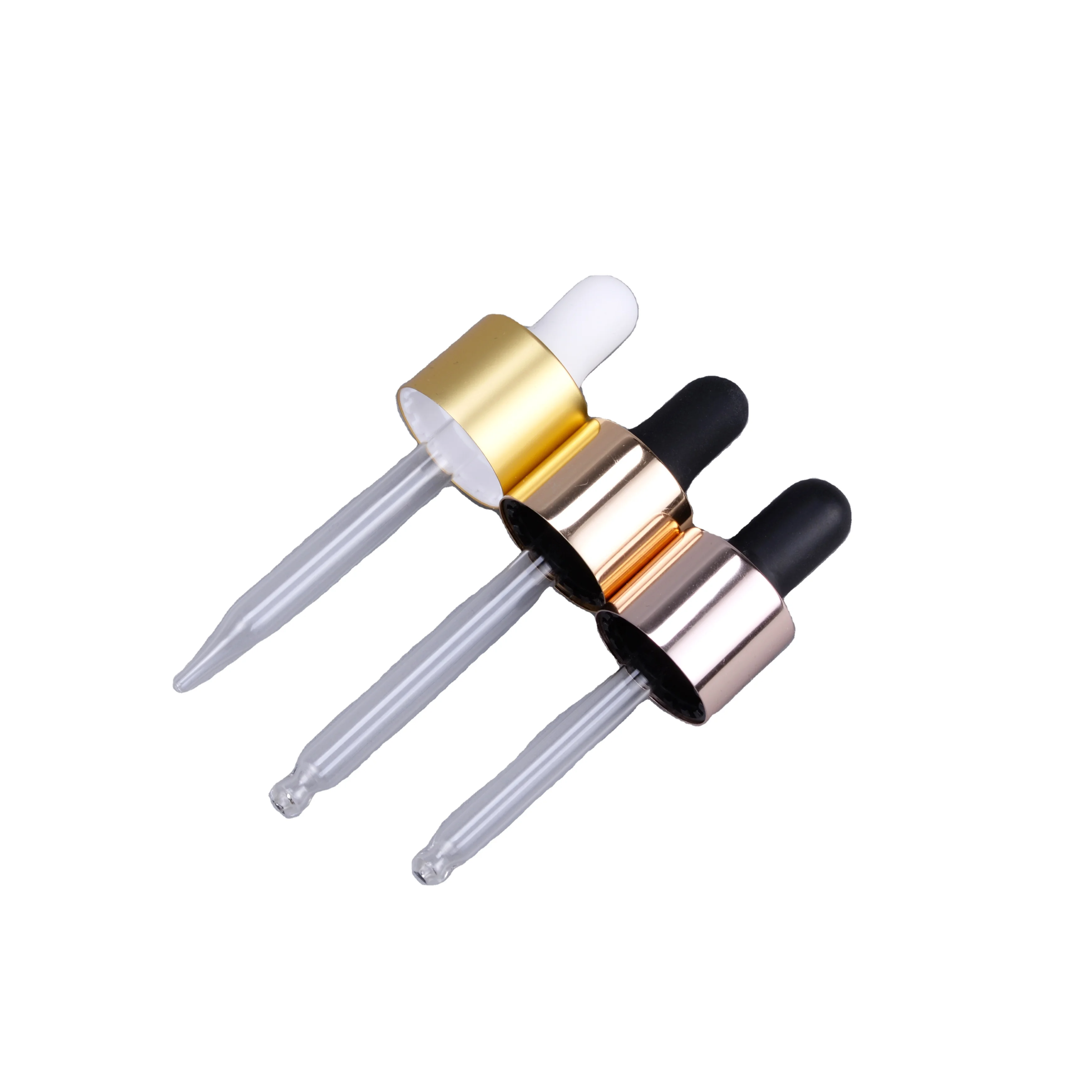 18/410 aluminum cap  oil glass dropper