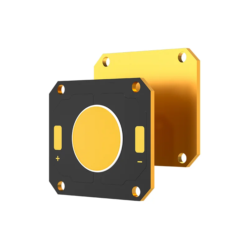 50w cob cob work track stage lights spotlight led downlight Direct Emission Multi-primary colors customizable cob chip