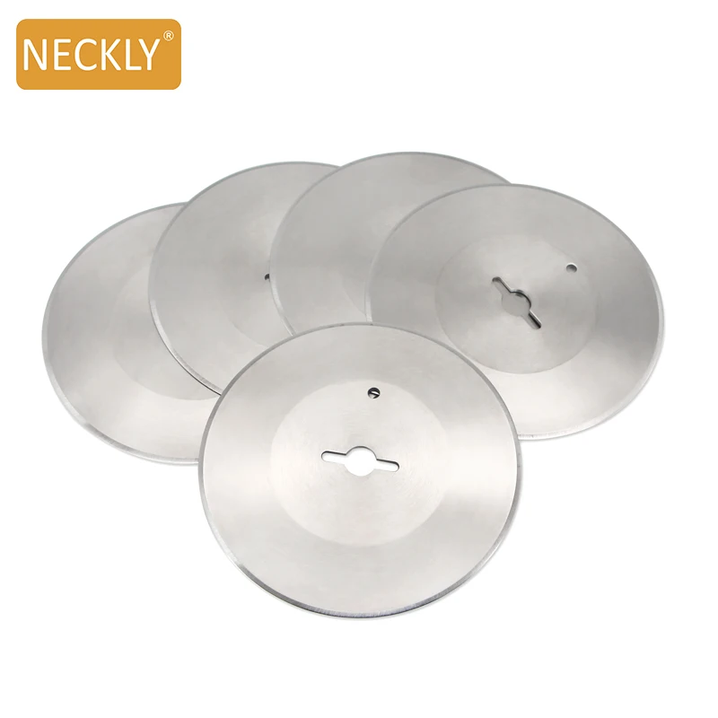 Replaceable Meat Processing Blade 100mm Kebab Blade Olfa Round Blade Food Processor 420J2 Cutting Knife