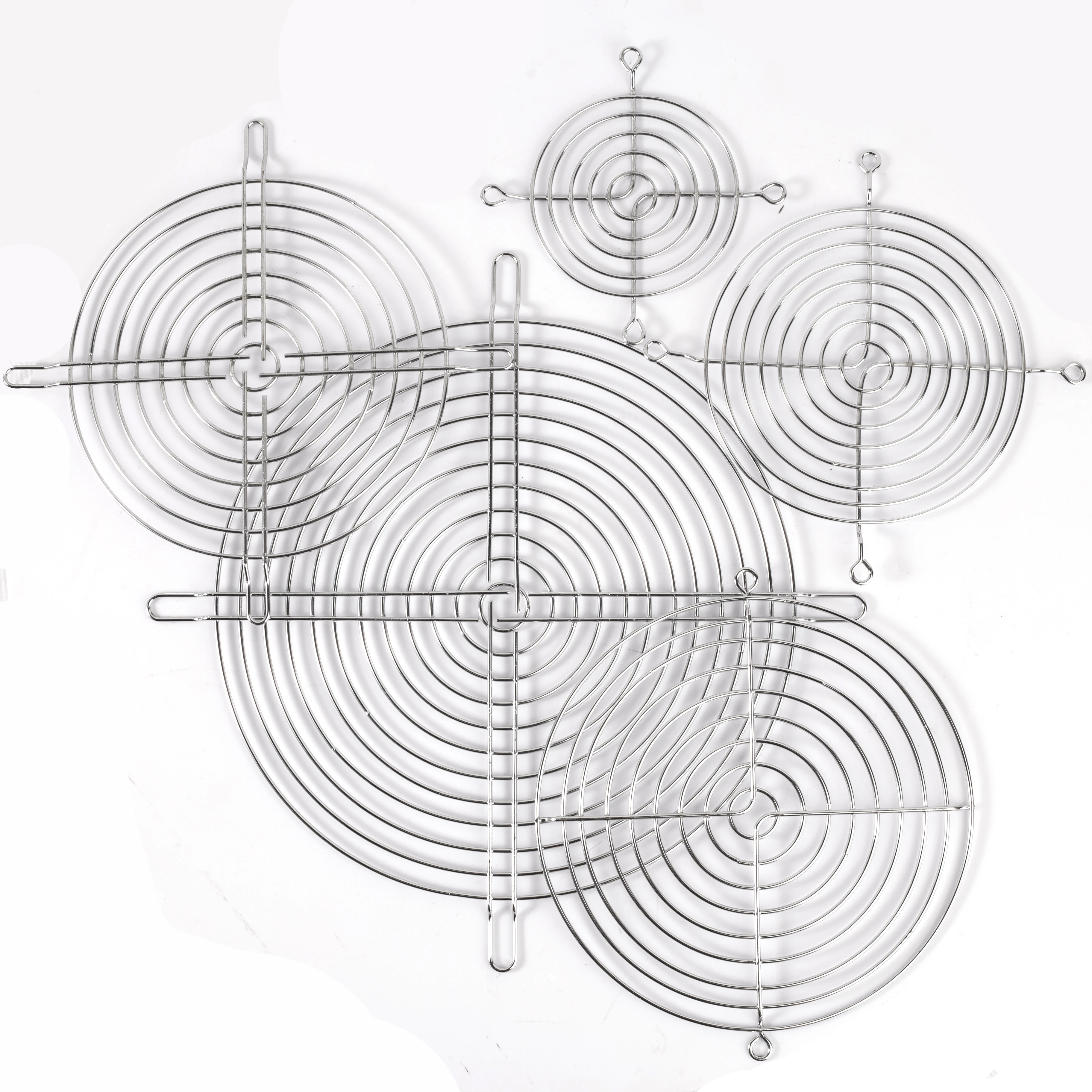 Вентиляционный фильтр для вентиляции, решетка для вентилятора 120 мм из нержавеющей стали 80 мм, Компьютерный Вентилятор, решетка для осевого вентилятора постоянного тока