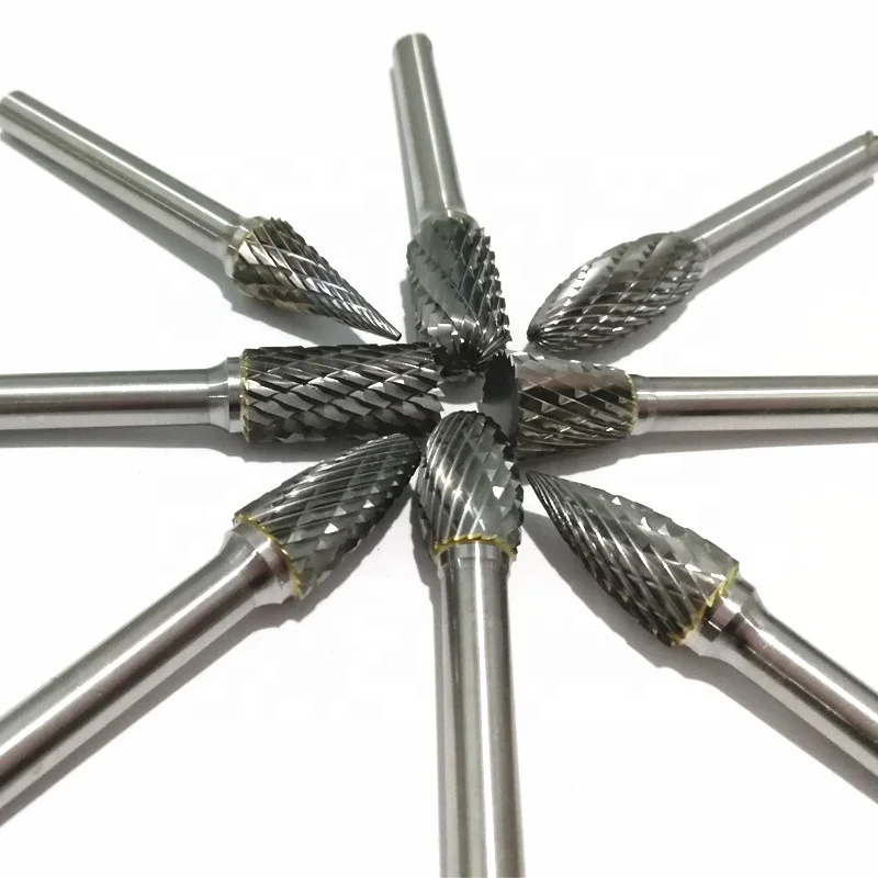 OEM High Quality Wood Cutter Power Tools Carbide Burr Wholesale Tungsten Carbide Rotary Burr