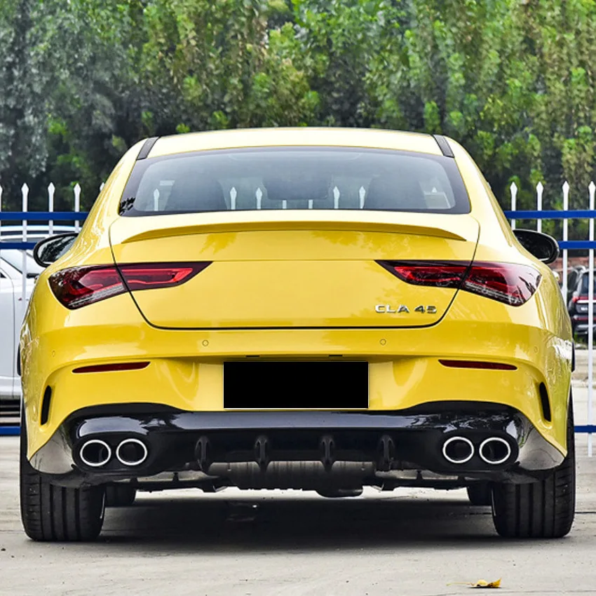 
Upscale2020 Suitable for Benz Cla Class C118 Cla200 260 Cla45 Amg Rehabilitation Lip and Titan tail Spoiler of mercedes 