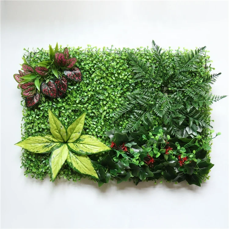 K-0277 Custom Artificial Green Grass Decorative Home Garden Plant Wall Artificial Grass Wall