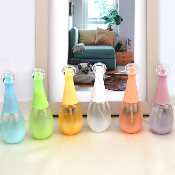 New Design Luxury  Perfume Bottle Custom Logo And Color Tassel Decoration Glass Perfume Bottle