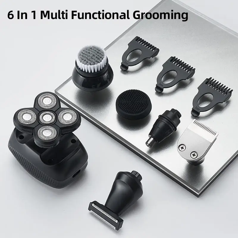 Lanumi LM-7800 Men 1PC Replacement Shaver Head Electric Shaver 5 Cutter Spare Razor Blades Intelligent Floating Extra Head