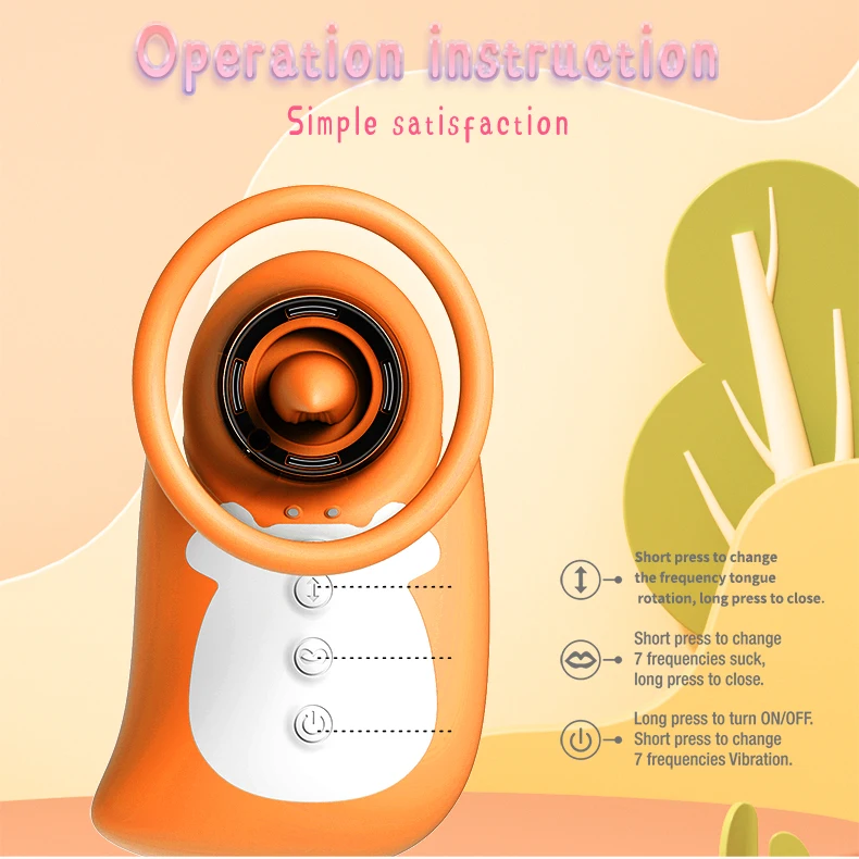 New adult sex toy sucking telescopic vibrator masturbator chest massager clitoral vibrator