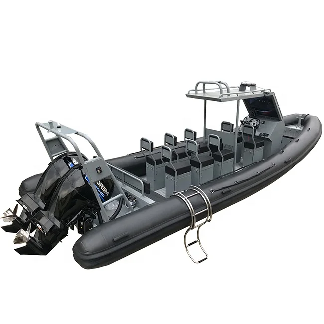Aluminum RIB 860 Professional Diving ORCA Hypalon Inflatable Boats