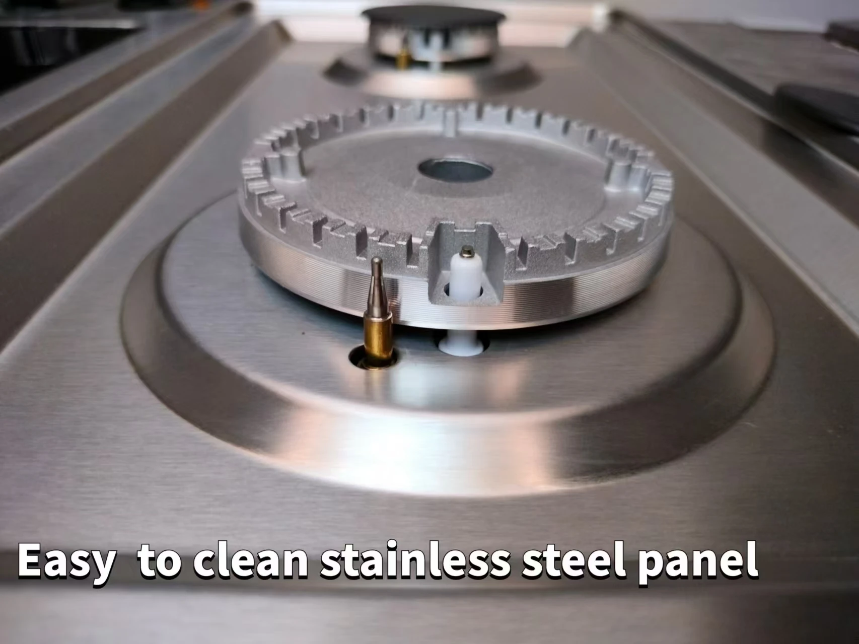 Kitchen Appliances Gas and Electricity Stove Inbuilt 5 Burner Gas Hob 1 Electric Induction Ceramic Cooker 4 Gas Hob