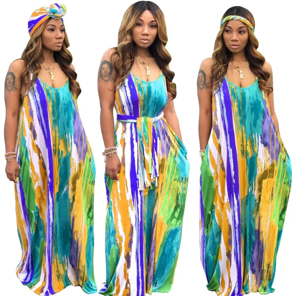 
SMR9365 New fashion ladies sexy Condole belt Dew shoulder bohemia maxi dress women halter dresses 