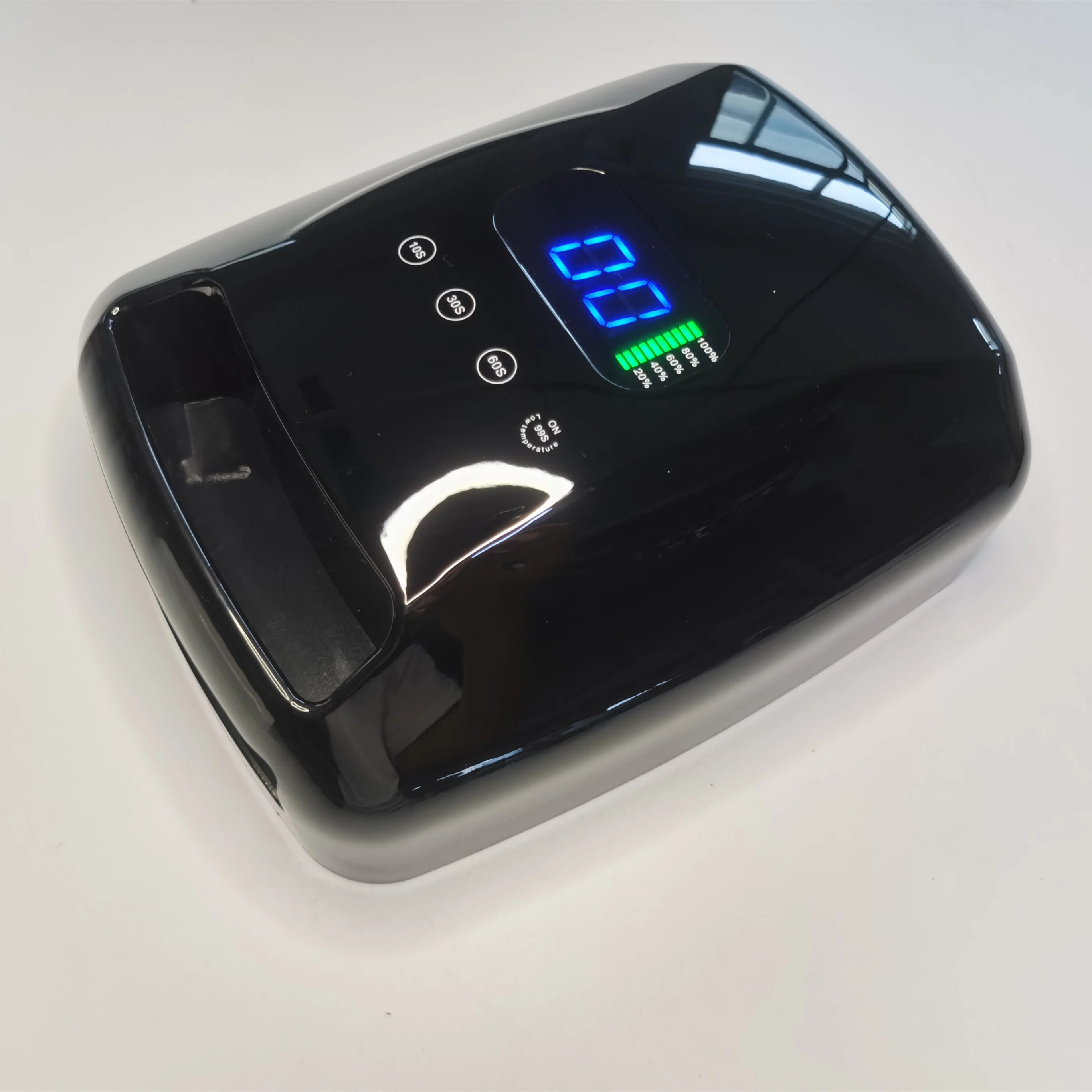 Private Label Built-in Battery Wireless 96W Gel Nail Polish Cordless UV LED Nail Lamp