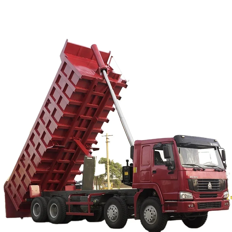 Second Hand 12 Wheel Dump Tipper Trucks 8x4 Sinotruck Howo Used Dump Truck