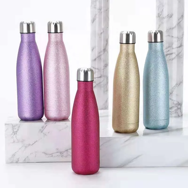 
750ML Single Wall Flask Cola 304 Stainless Steel Coca Flask Thermal Coke Flask Bottle Insulated Coca Cola Bottle 