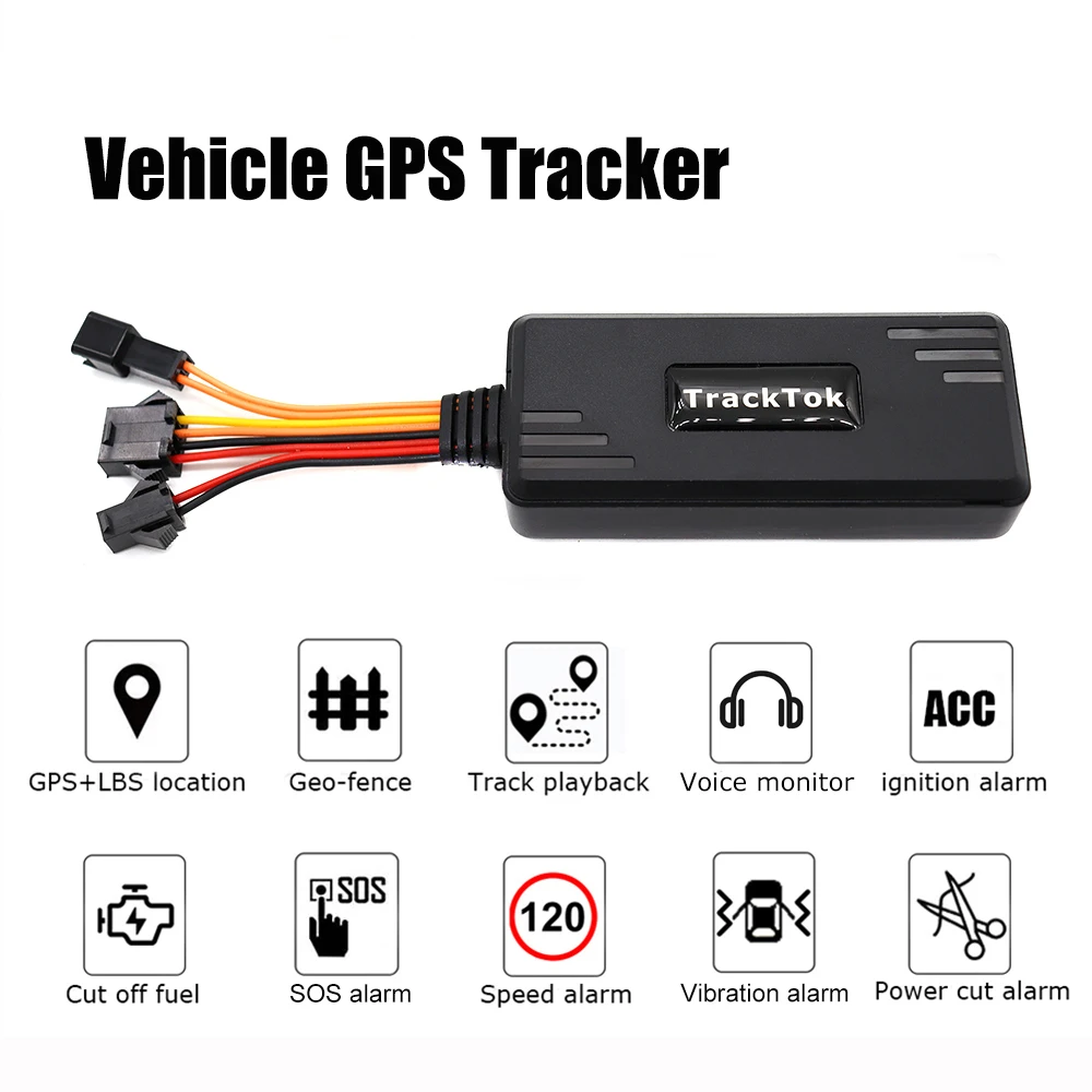 gps tracking real time vehicle gps engine cut off Car Motorcycle GPS Tracker Anti-Theft Vibration Alert Locator For Vehicle Bike