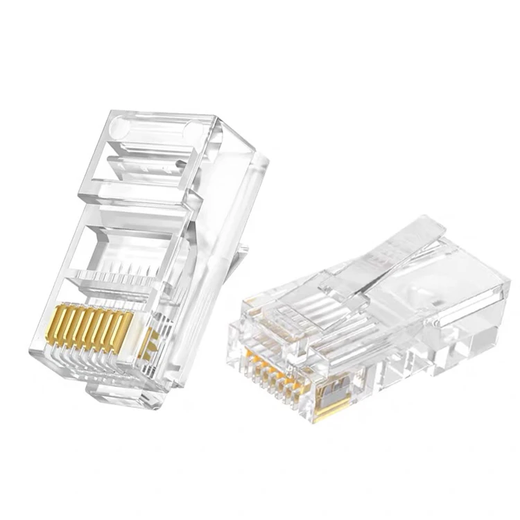 8p8c rj45 Модульные вилки розетка сеть ethernet Кристалл разъем rj45 разъем головки