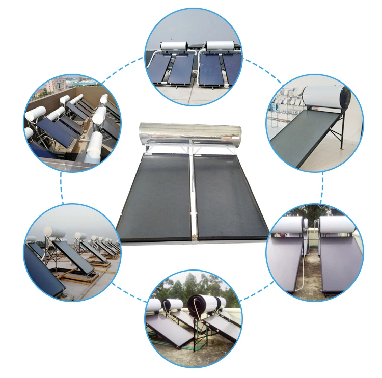 Good price integrated pressurized flat panel pv direct solar water heater for pris market