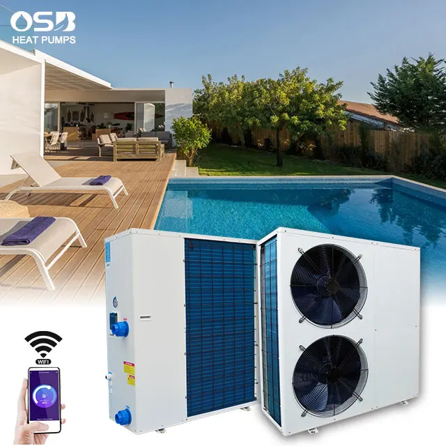 24 KW Air to Water Heat Pump R32 Corrosion Free Casing Swimming Pool Spa Green Gas Heater Chiller