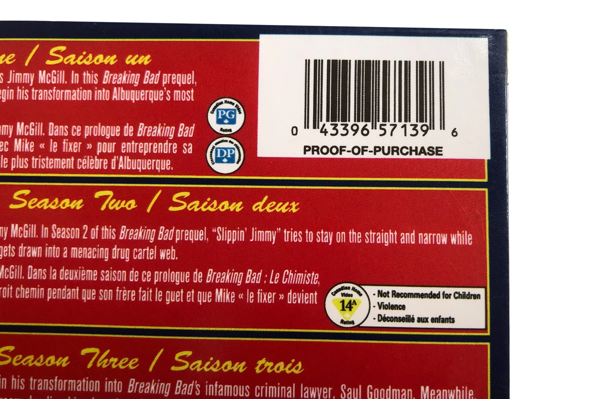 Better Call Saul: Seasons 1-5 Collection 15DVD discs dvd movies high quality eBay Amazon best selling DVD CD gift for family