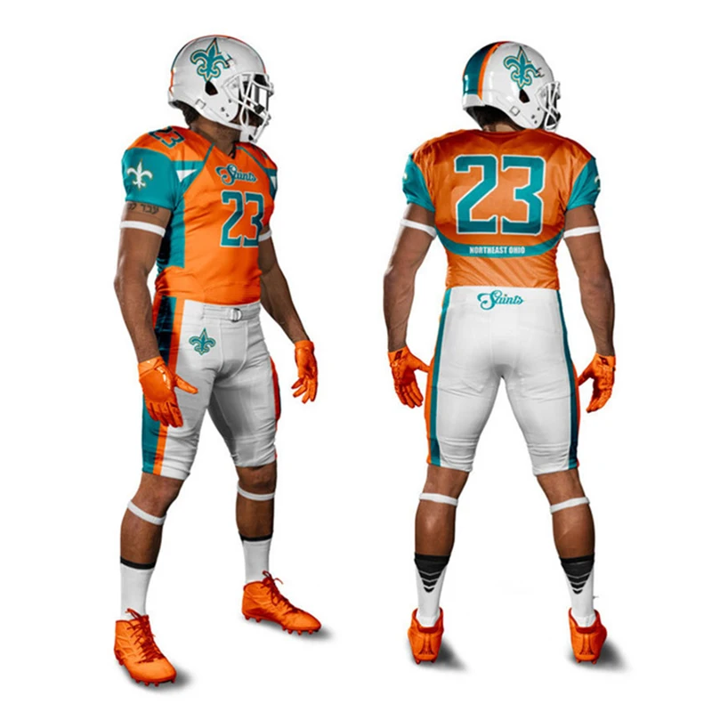 Amazon, оптовая продажа, американская Молодежная футбольная форма, унисекс, набор униформы для американского футбола