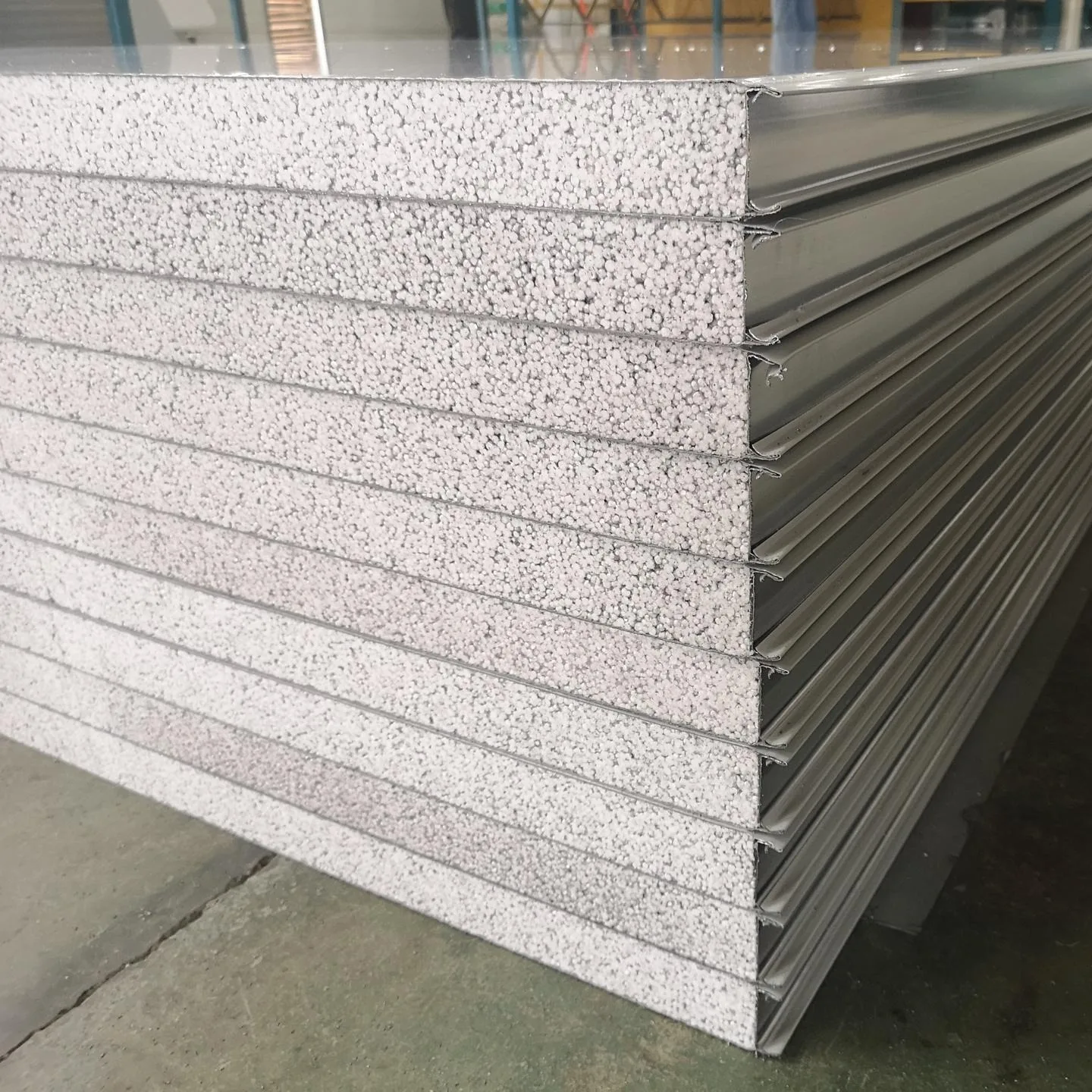 Silica Sheet Wholesale Workshop Hospital Thermal Insulation Color Steel Plate Fire Sandwich Board