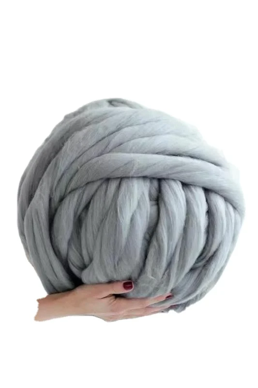 Manufacture Wholesale  Super Fine  Combed Australia Merino Wool Tops 17- 20micron For Fabric Yarn