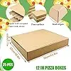 Mass Customization 7 Inch Packaging Forming Mini Kraft Paper Pizza Box