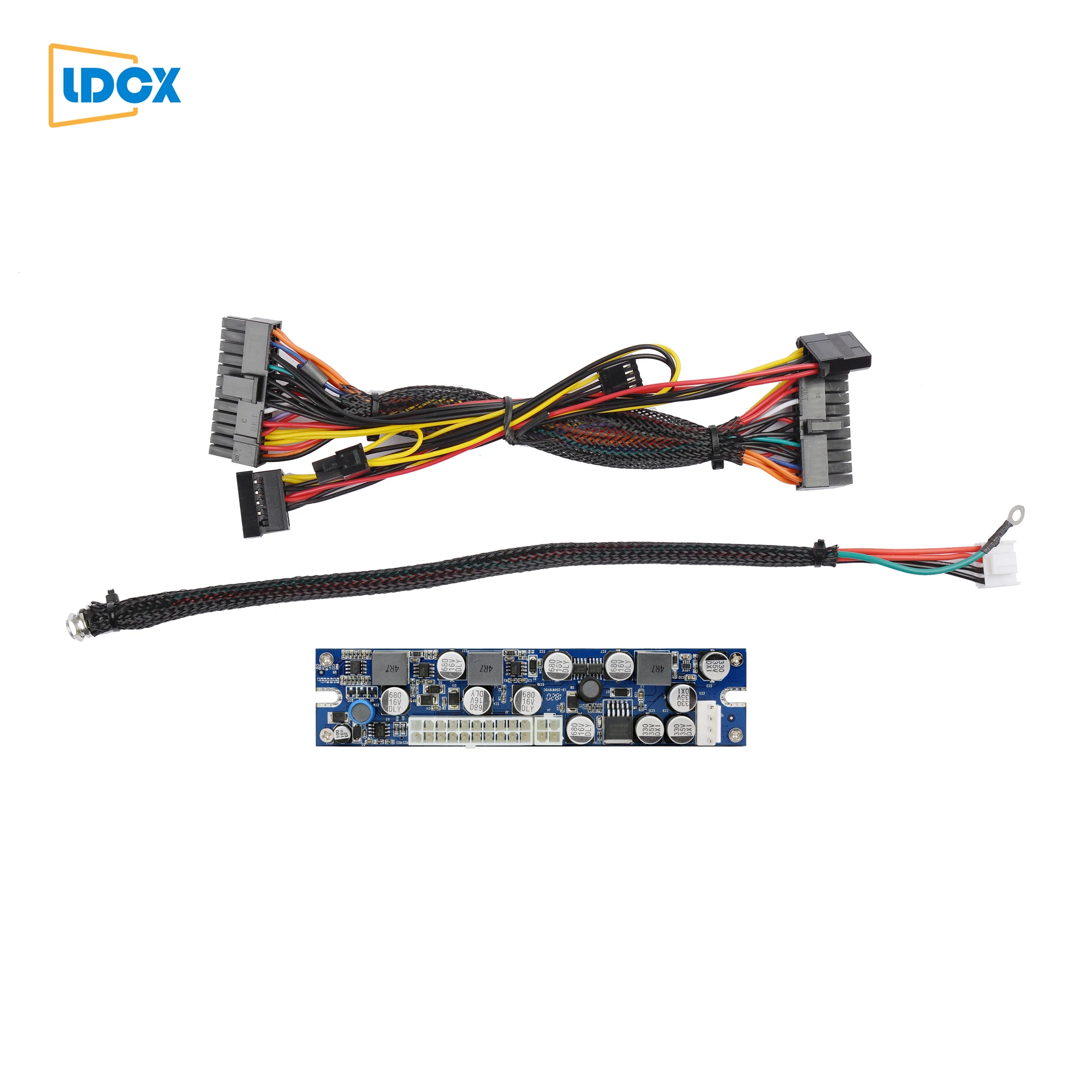  Ldcx 16-24V200W немой безвентиляторный DC-ATX настольный компьютер блок
