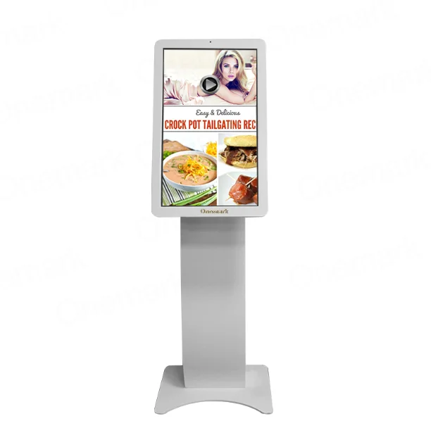 32 Inch K Type Information Digital Signage Kiosk For Hospital/Bank/Shopping Mall
