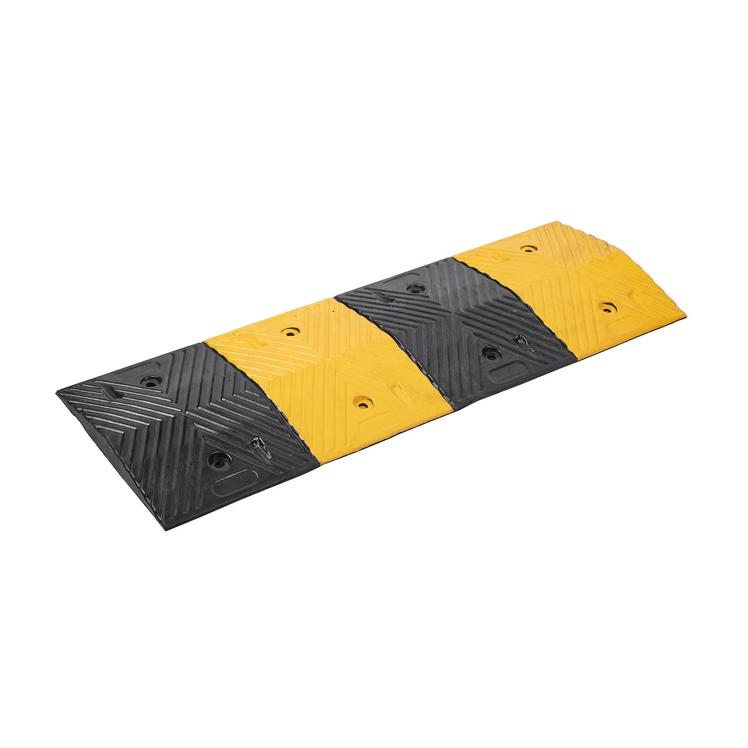 1000mm Popular Road Rubber Speed Hump Car speed Block Vehicle Speed Bump