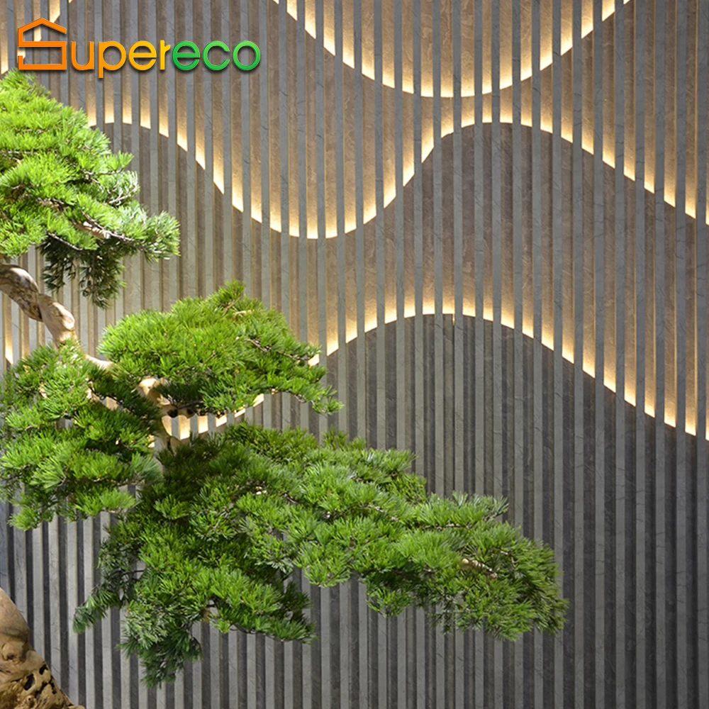 Indoor Decoration PVC Wall Cladding Waterproof WPC Interior Wall Flat Panel PVC Wall Panel