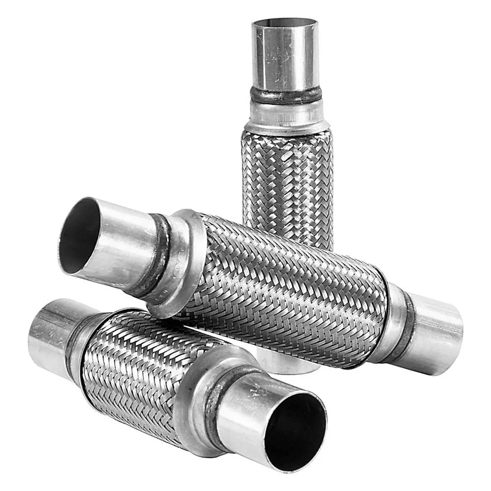Custom exhaust pipe cheap flexible for car Stainless Steel Braided exhaust flex tube