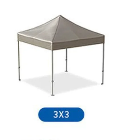 Custom 3x3m Black Aluminum Pop up Tent Folding Outdoor Events Business Printed Weddings Parties Trade Show Canopy  with Logo