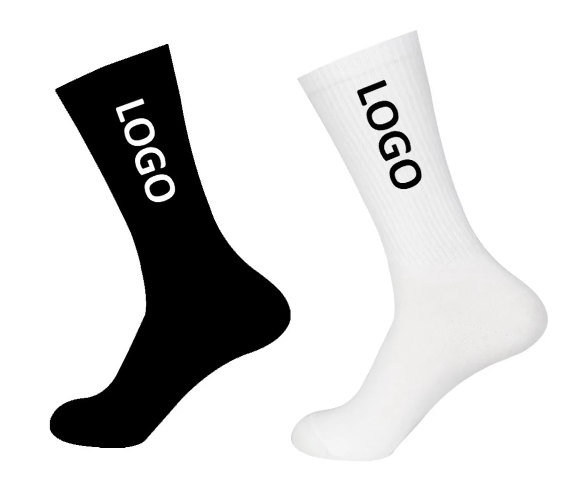 Уличные модные носки Uron, черные, белые, серые, с надписью на заказ, хлопковые носки для мужчин и женщин, чулки для скейтбординга (1600109685023)