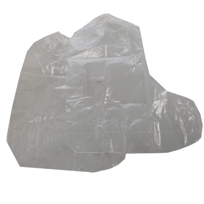 Manufacturers wholesale selling disposable PE anti - slip rain plastic waterproof long boot cover