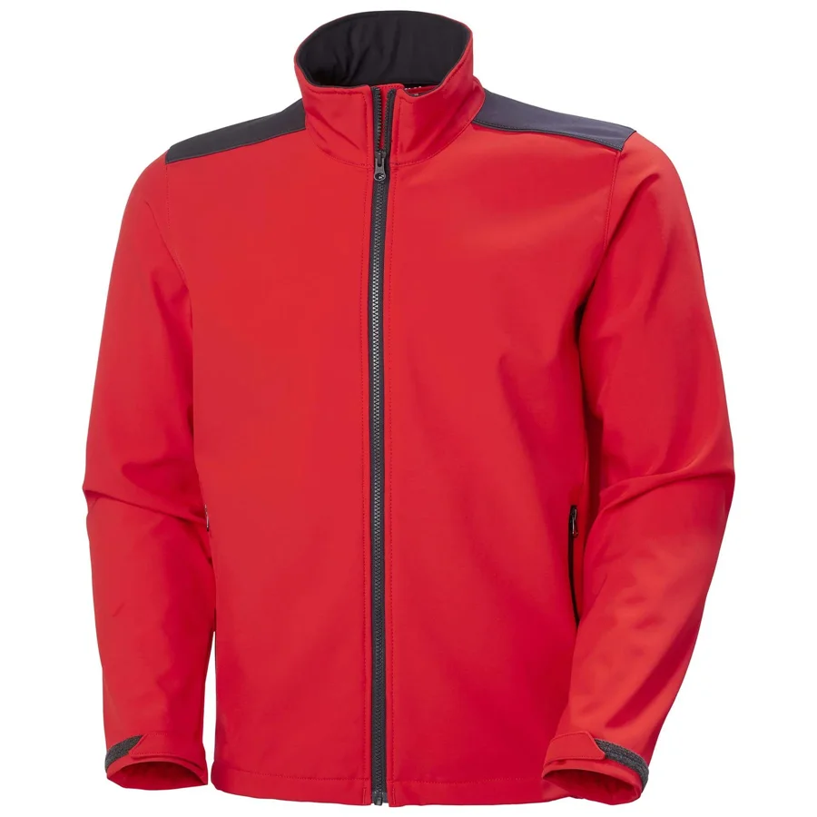 JOMO Low MOQ Factory OEM ODM Men No Hood Softshell Jacket Waterproof High Quality Custom Red Softshell Jackets With Logo