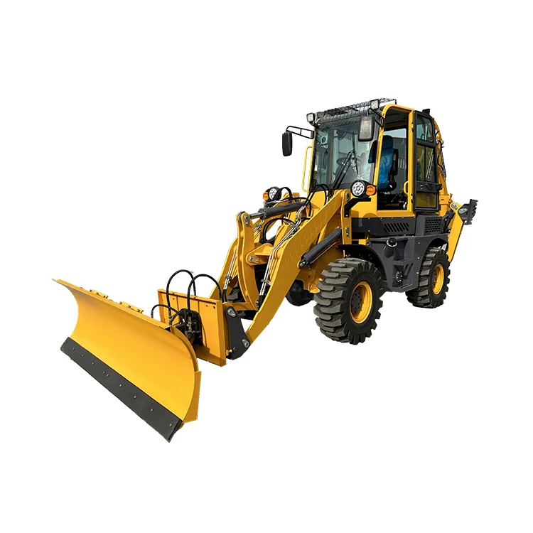 Mini 4x4 Compact Tractor  original mini small chargeuse-pelleteuse backhoes loader for home use