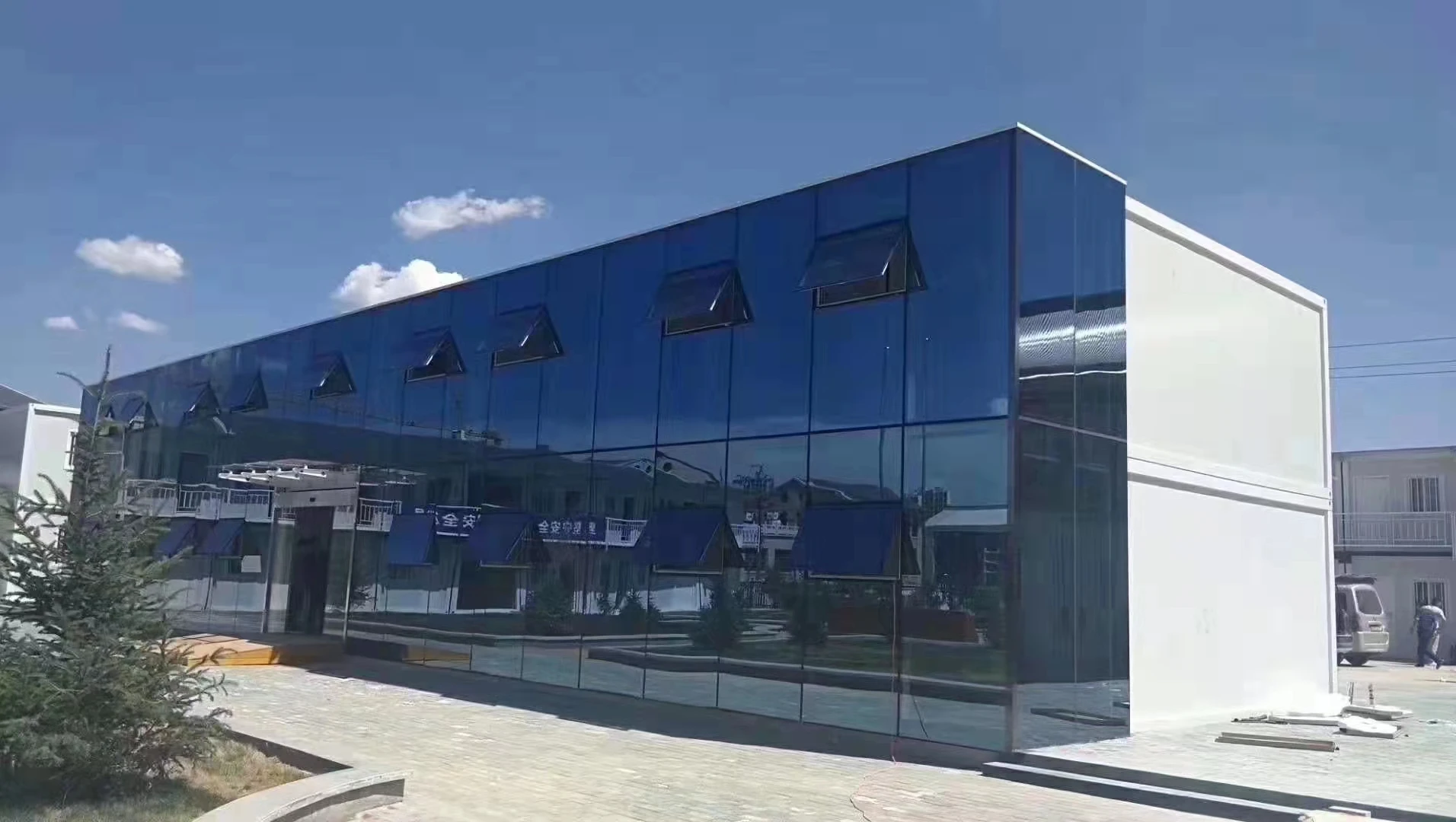 Prefabricated steel structure Luxury container house all with steel structure prefab house made by Headstream