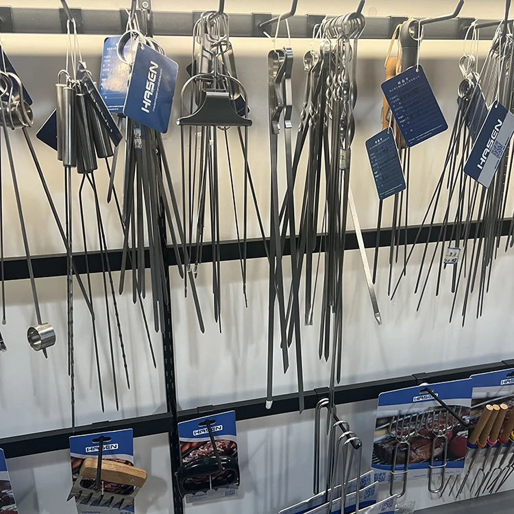 Metal Skewers/ Skewers For Kabobs/BBQ Skewers/Shish Kabob Skewers/Flat Stainless Steel Barbecue Skewers Grill Stick Set for Meat