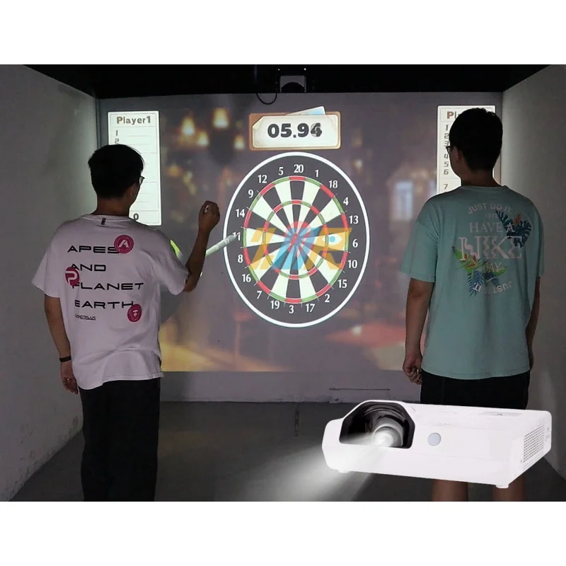 interactive video projector interactive device for projector Competitive Challenge motion sensing game interactive