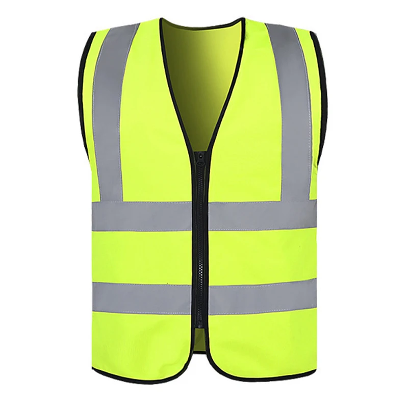 HBC High Visibility Security Clothing for running Polyester hi viz Work Road Construction Safety Reflective Vest